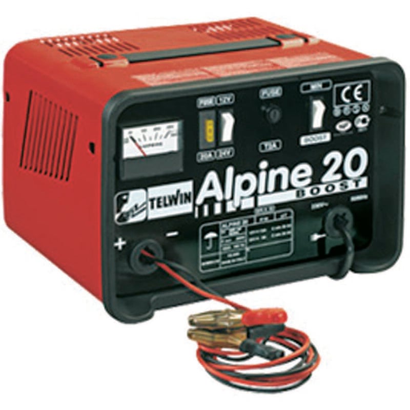 foto del prodotto telwin caricabatterie alpine 20 18a 12 24v