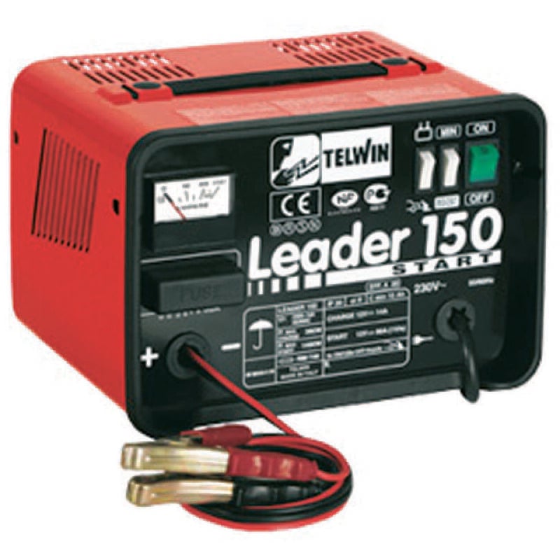 foto del prodotto telwin - caricabatterie con avviatore leader 150 start 20/140a 12v