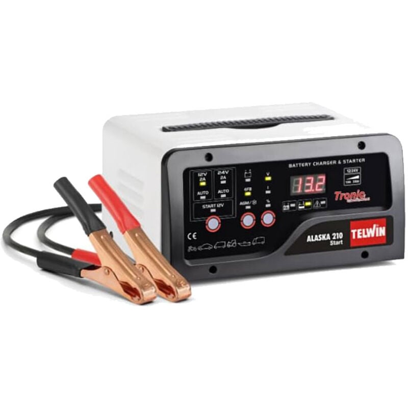 foto del prodotto telwin caricabatterie e avviatore alaska 210 start