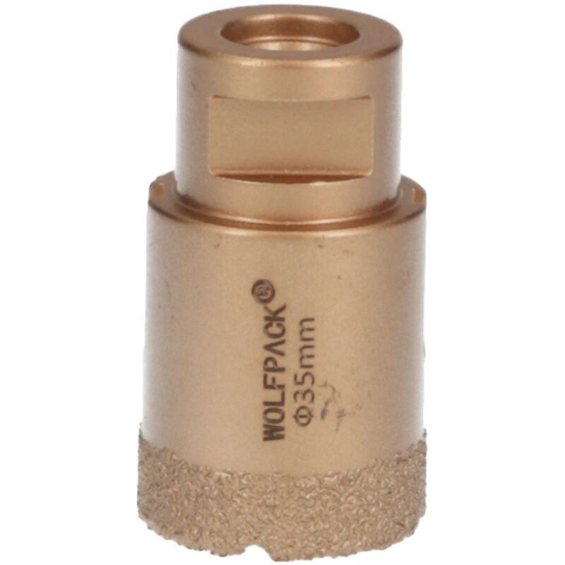 foto del prodotto telwin corona diamantata per smerigliatrice 35 mm. attacco filettato m14. taglio dry