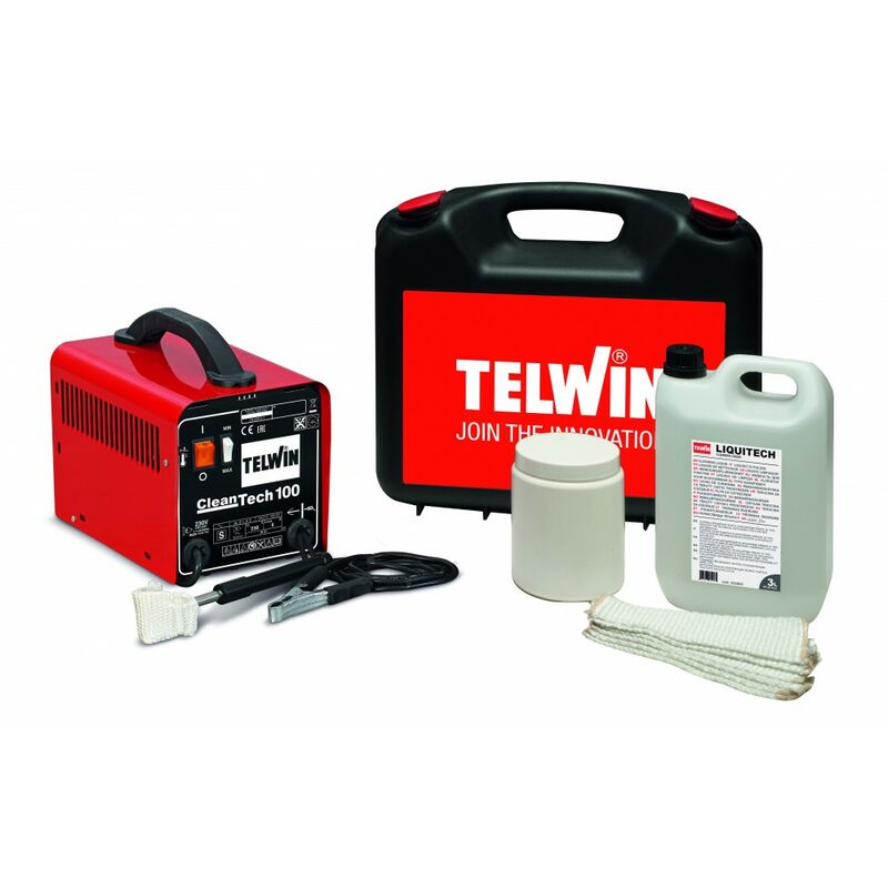 foto del prodotto telwin kit sistema di pulizia saldatura cleantech 100 850000