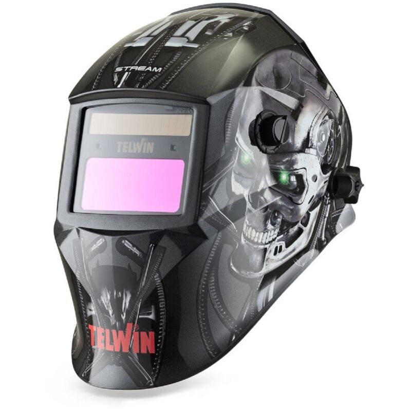 foto del prodotto telwin maschera per saldare stream robot casco saldatura