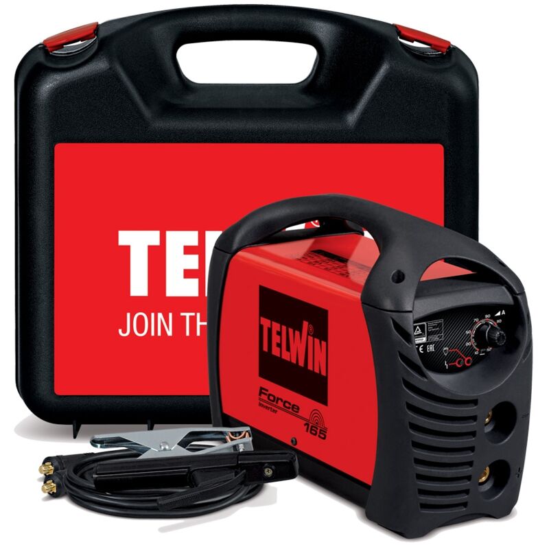 foto del prodotto telwin saldatrice inverter force 165 con valigetta 815857