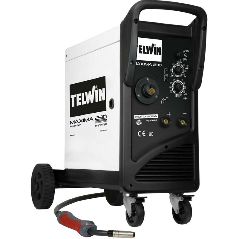 foto del prodotto telwin saldatrice maxima 230 synergic multiprocesso inverter