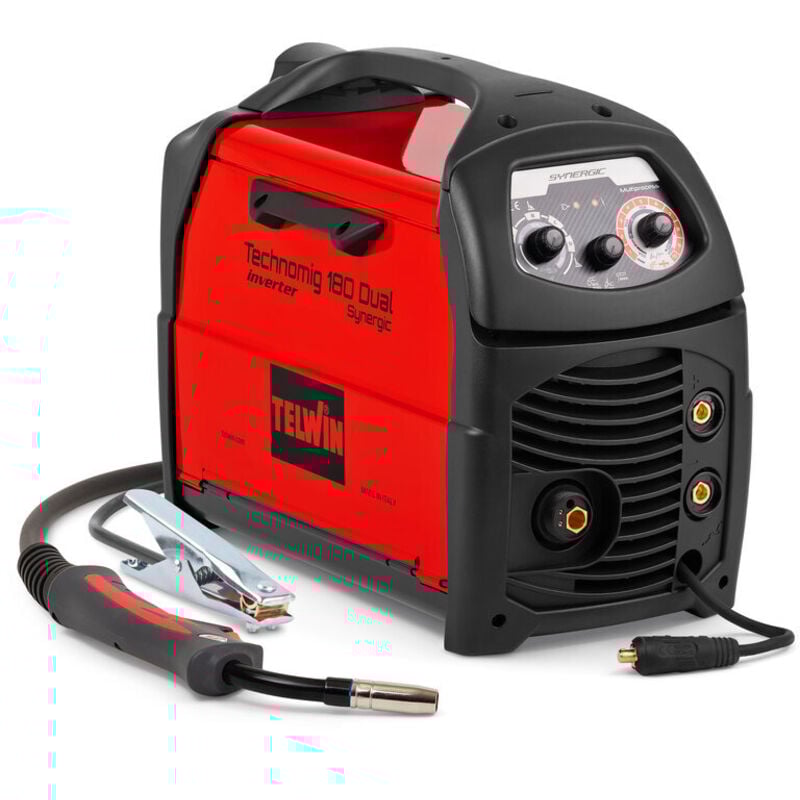 foto del prodotto telwin saldatrice technomig a filo inverter 180 dual synergic 230v cod. 816075