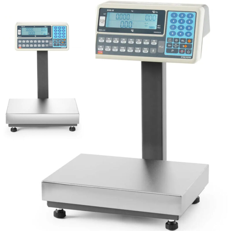 foto del prodotto tem bilancia a piattaforma con braccio verificato m 60 kg 280x350 mm