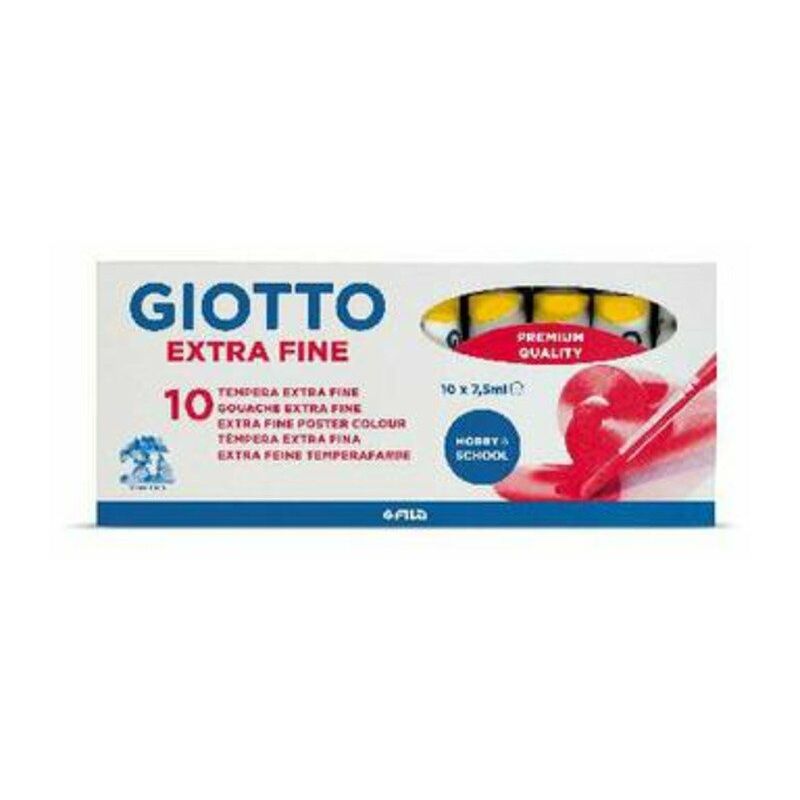 foto del prodotto tempera giotto tubo 3 giallo primario 02 x10