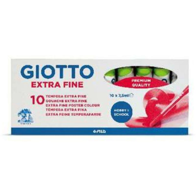 foto del prodotto tempera giotto tubo 3 verde cinabro 11 x10
