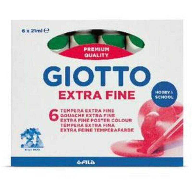 foto del prodotto tempera giotto tubo 7 verde 12 x6