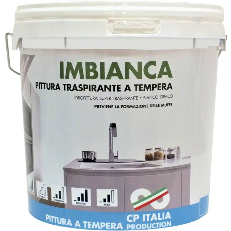 foto del prodotto tempera imbianca da lt.14