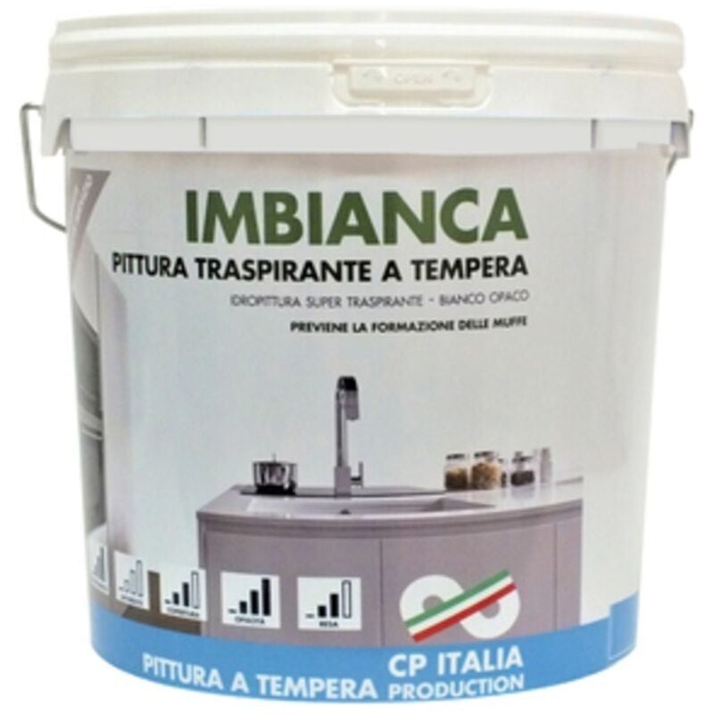 foto del prodotto tempera imbianca da lt. 5