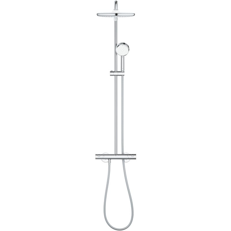 foto del prodotto tempesta cosmopolitan sysyem 250 colonna doccia con miscelatore termostatico e doccetta a 2 getti, cromo 26670000 grohe