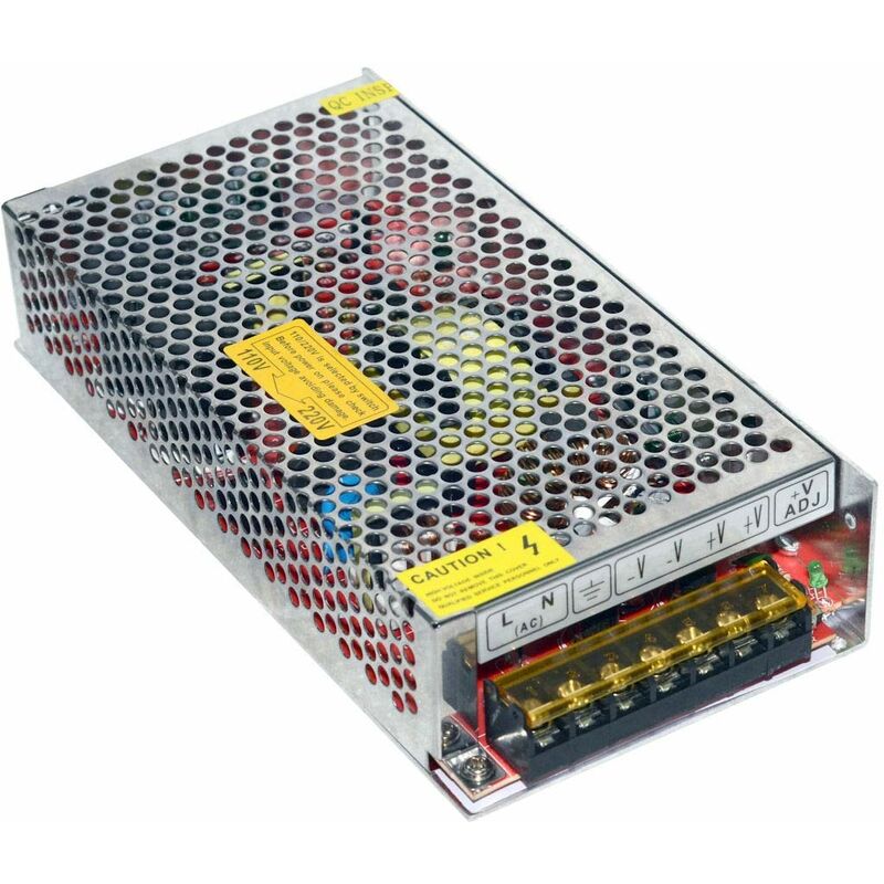 foto del prodotto tempo di saldi alimentatore 10 ampere 24 volt per striscia led stabilizzato 220v 120w
