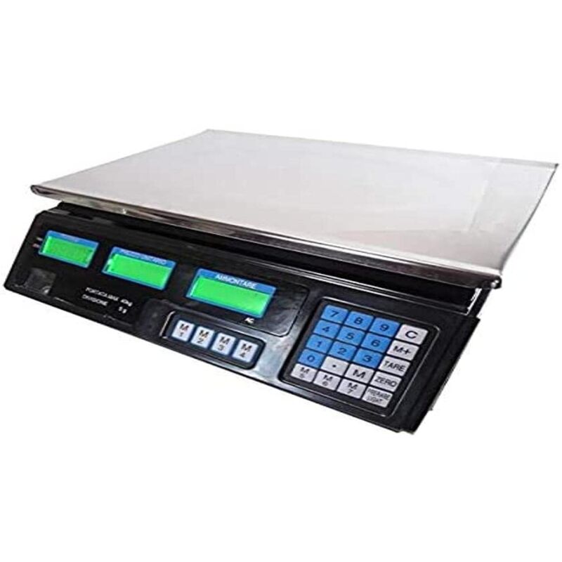 foto del prodotto tempo di saldi bilancia elettronica digitale professionale da 5 gr a 40 kg con divisione 5 gr