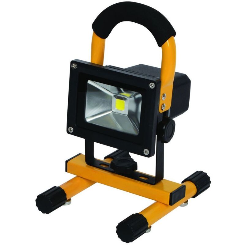 foto del prodotto tempo di saldi faro di emergenza led da 10w e 900 lumen, impermeabile, portatile e ricaricabile