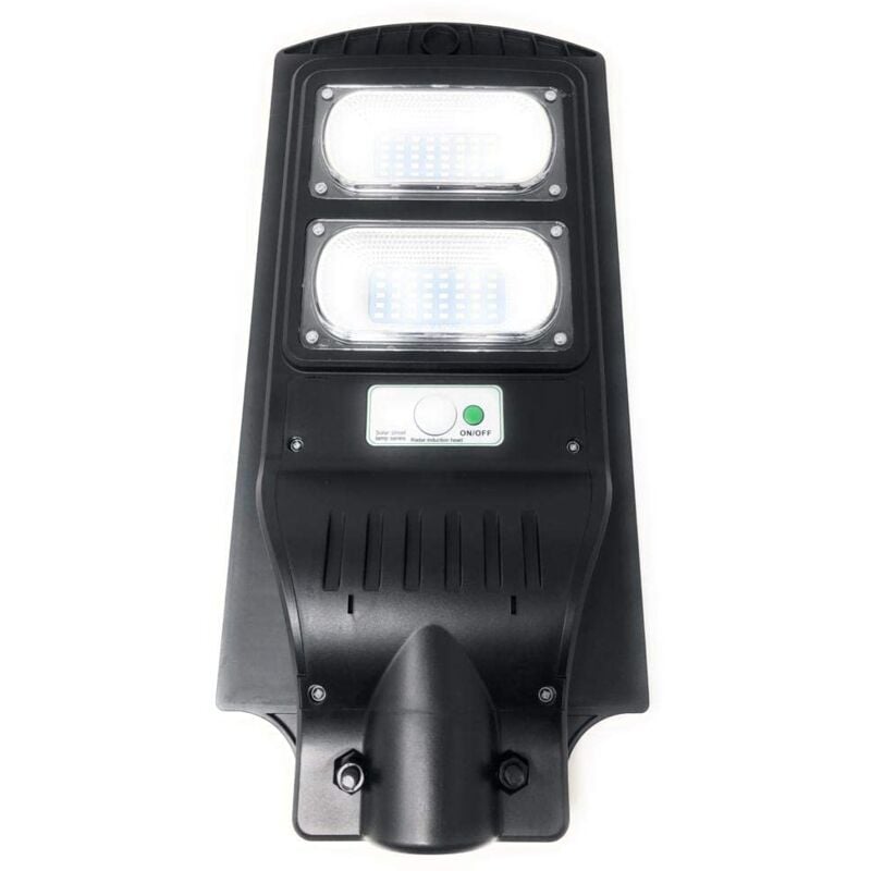 foto del prodotto tempo di saldi lampione stradale a led da 60w energia solare con pannello e telecomando
