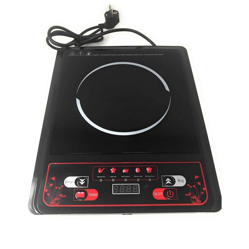 foto del prodotto tempo di saldi piastra ad induzione portatile 2000w piano di cottura fornello elettrico 270 c
