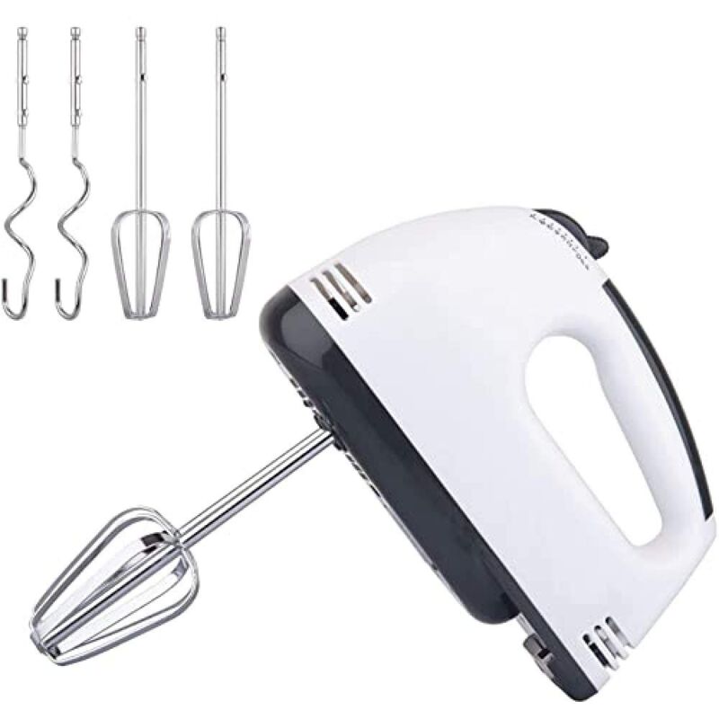 foto del prodotto tempo di saldi sbattitore impastatore frullatore elettrico mixer con doppia frusta a 7 velocit 