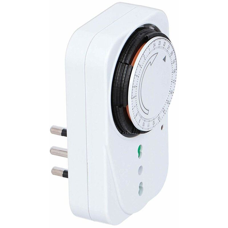 foto del prodotto tempo di saldi temporizzatore programmabile 24 ore presa di corrente spina con timer regolabile