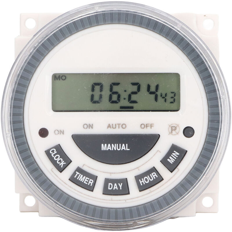 foto del prodotto temporizzatore digitale programmabile no nc rel interruttore di controllo del tempo ad alta precisione ac200 250v