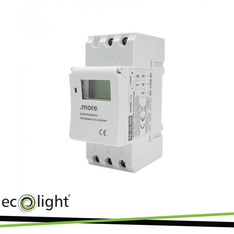 foto del prodotto temporizzatore elettronico pc 2e din 16a 2300w 24 264v