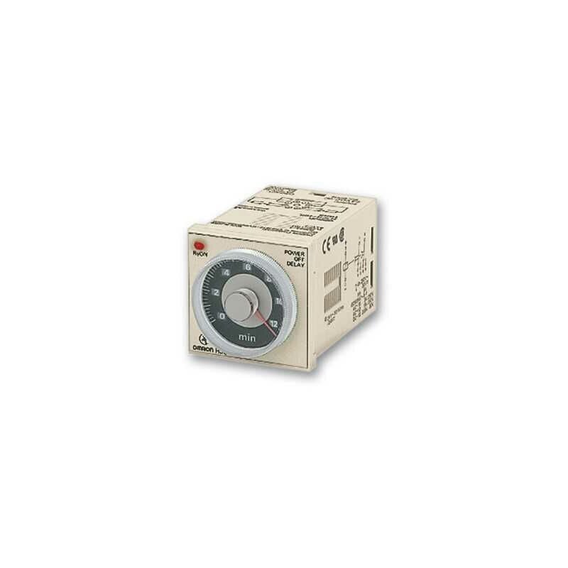 foto del prodotto temporizzatore multifunzione 48x48 aggancio frontale o innesto