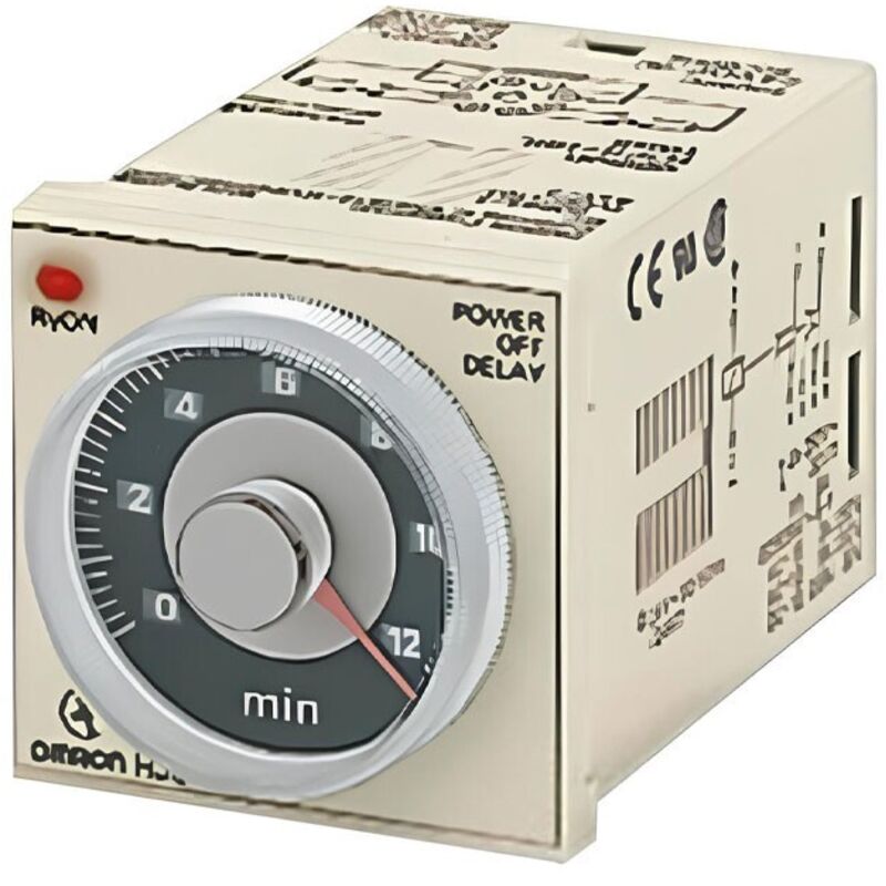 foto del prodotto temporizzatore multifunzione omron 24vac din pau lav h3crf8nac 375347