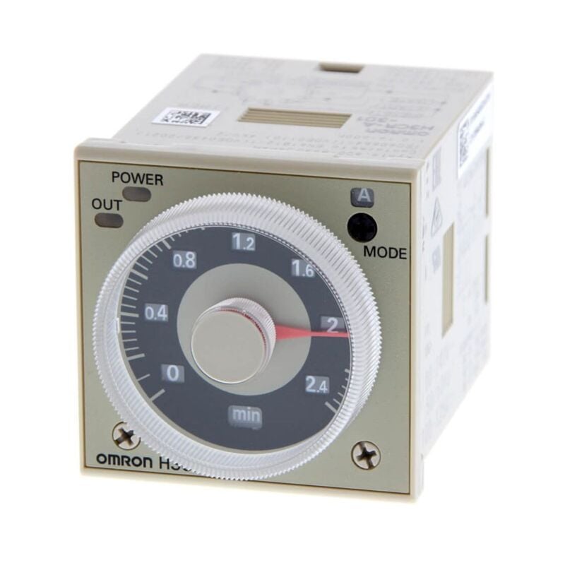 foto del prodotto temporizzatore multifunzione omron ac24 48 dc12 48 h3cra8ac2 231094