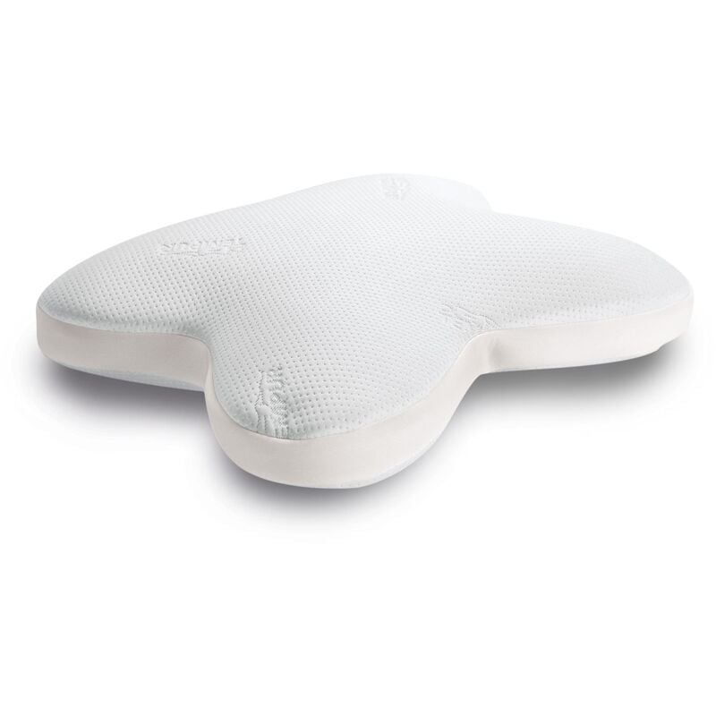 foto del prodotto tempur ombracio cuscino per dormire, cuscino ergonomico a forma di stella per le persone che dormono sulla pancia, sensazione medio rigido, 60 x 50