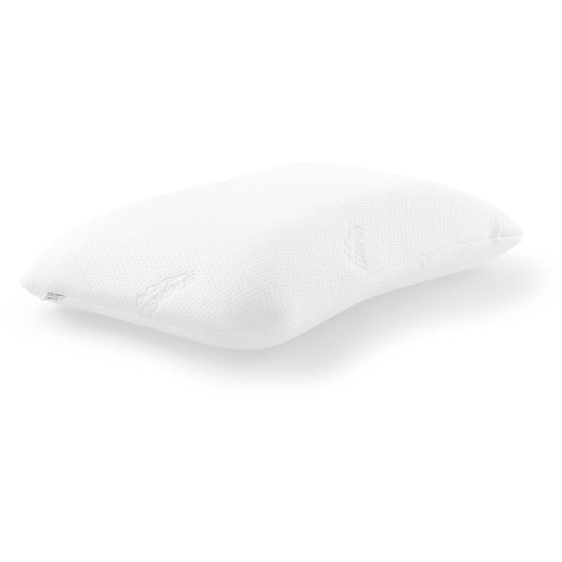foto del prodotto tempur symphony cuscino in memory foam, cuscino ergonomico di sostegno al collo per chi dorme sulla schiena e sul fianco, sensazione rigido, m 63