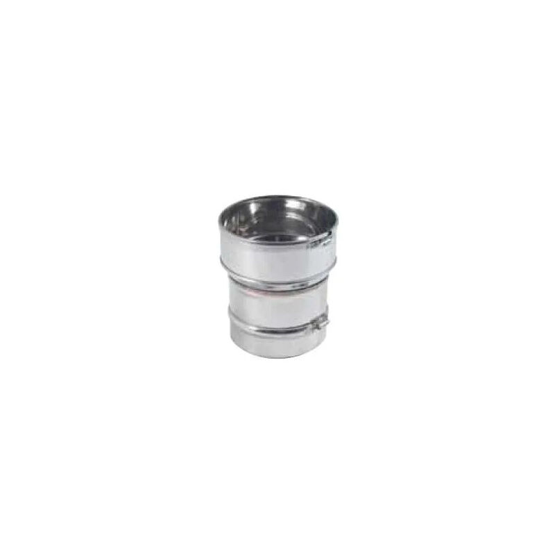 foto del prodotto ten attacco stufa in acciaio inox per tubo flessibile, d.125x125 131