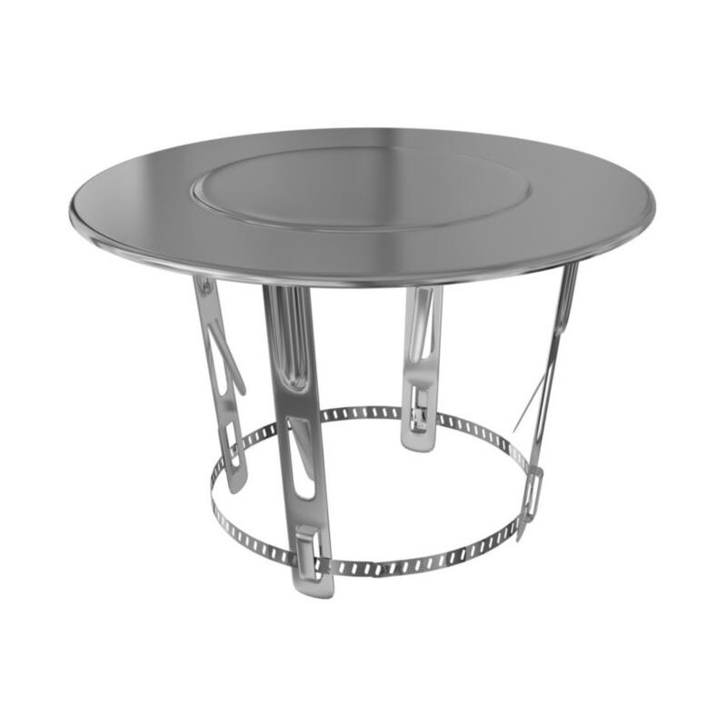 foto del prodotto ten tappo piatto 000013 acciaio inox n 3 d180 a 200mm