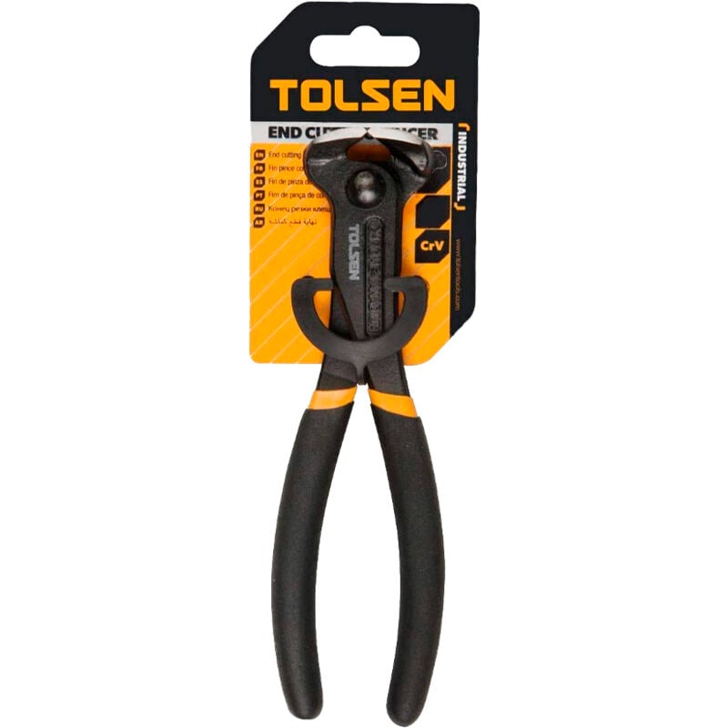 foto del prodotto tenaglia da falegname 230 mm nera manico rivestito cromo vanadium tolsen