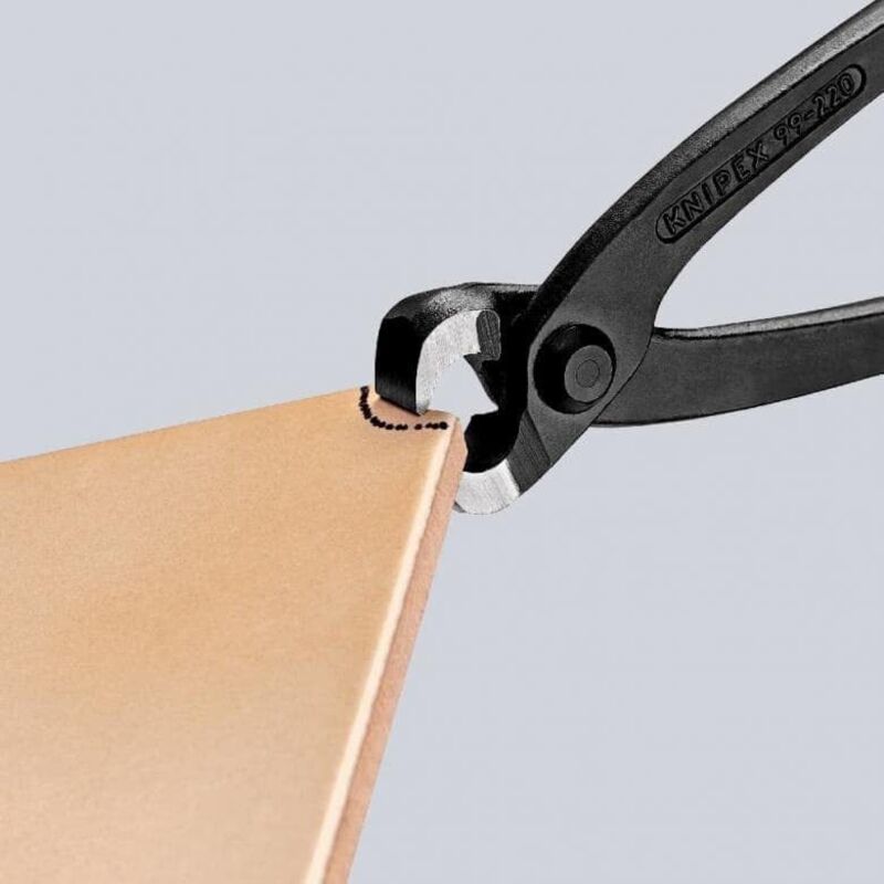 foto del prodotto tenaglia pinza per ferraioli e cementisti bonderizzata nera 250 mm confezione self service blister 99 00 250 sb knipex