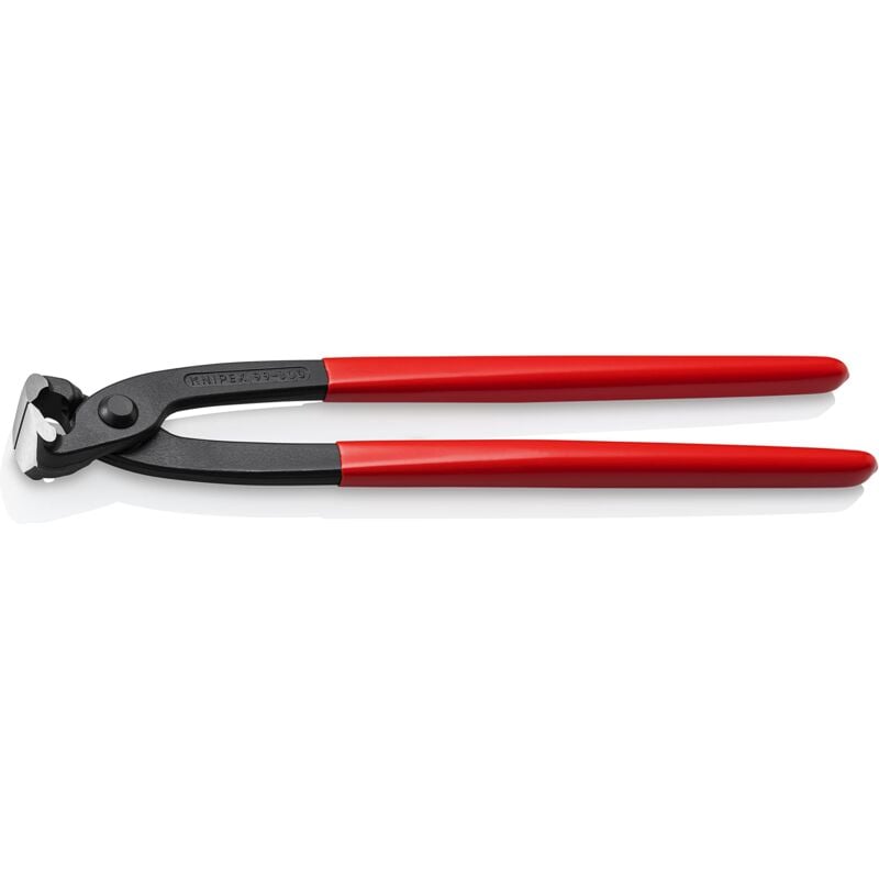 foto del prodotto tenaglia pinza per ferraioli e cementisti bonderizzata nera, rivestiti in resina sintetica 300 mm 99 01 300 knipex