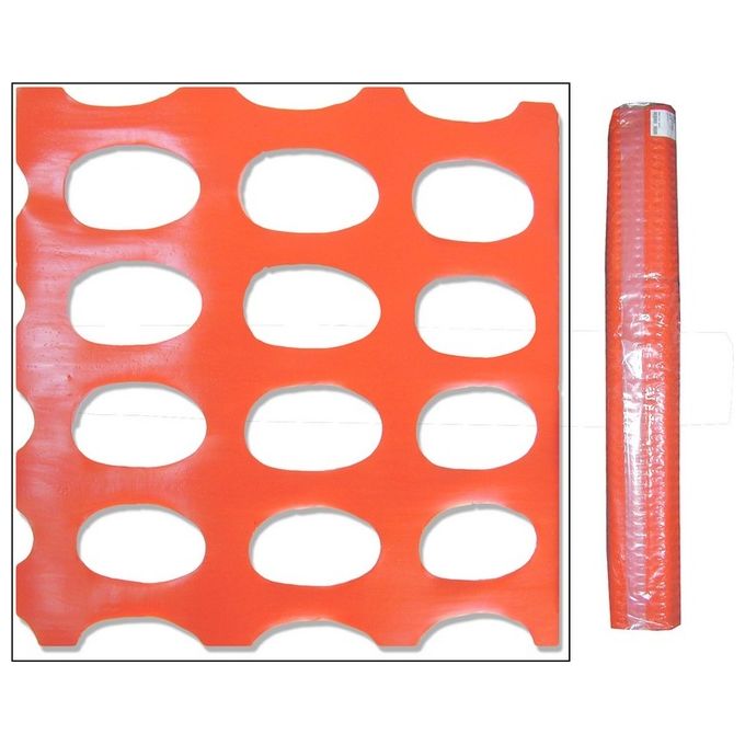 foto del prodotto tenax rete cantiere arancio mt 1,20