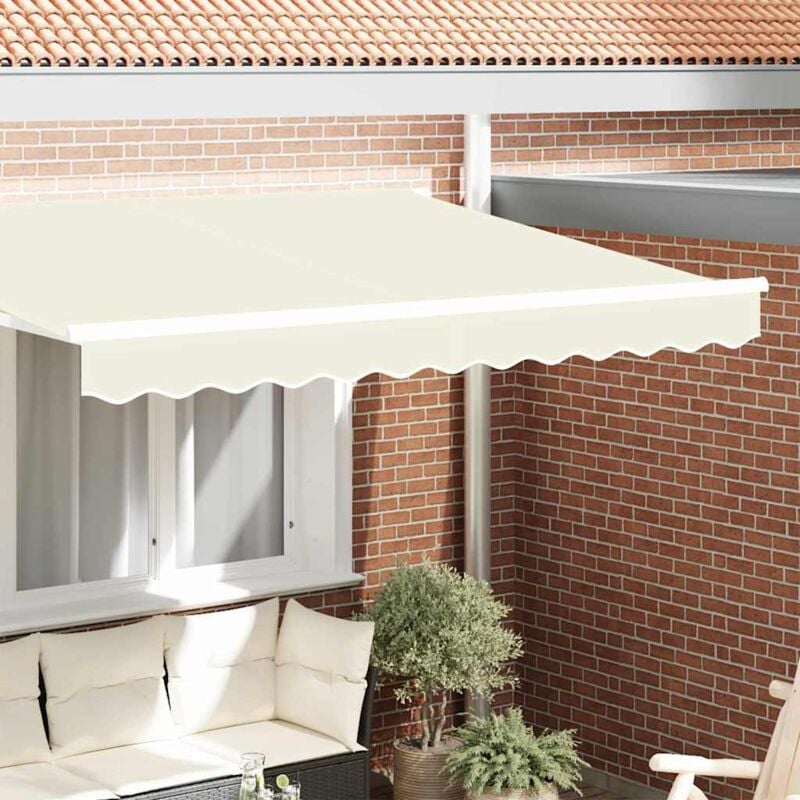 foto del prodotto tenda a braccio crema 2.3 x 0.2 m tela vidaxl