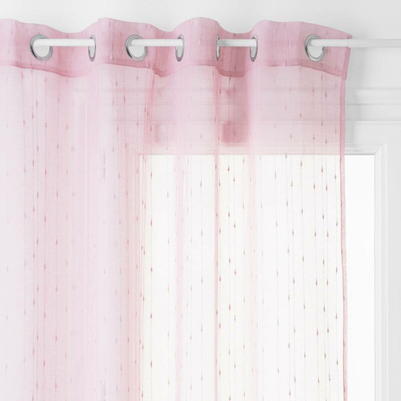 foto del prodotto tenda a rete anissa rosa 140x240cm atmosphera cr ateur d int rieur