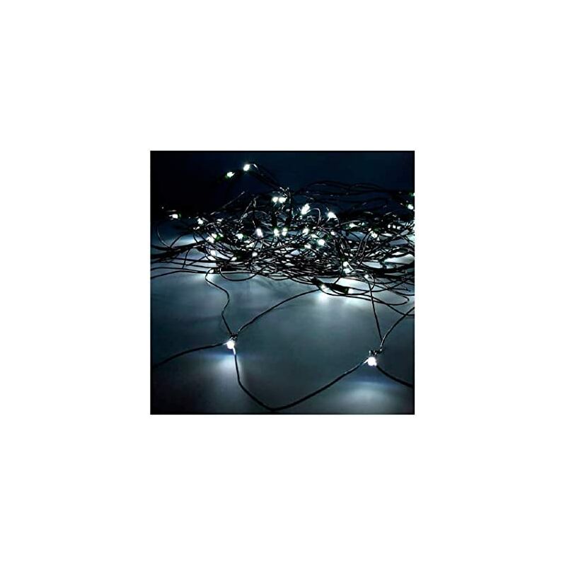 foto del prodotto tenda a rete easy connect 2x1,5m 90 led white cold 30v indoor outdoor edm total 1,62w
