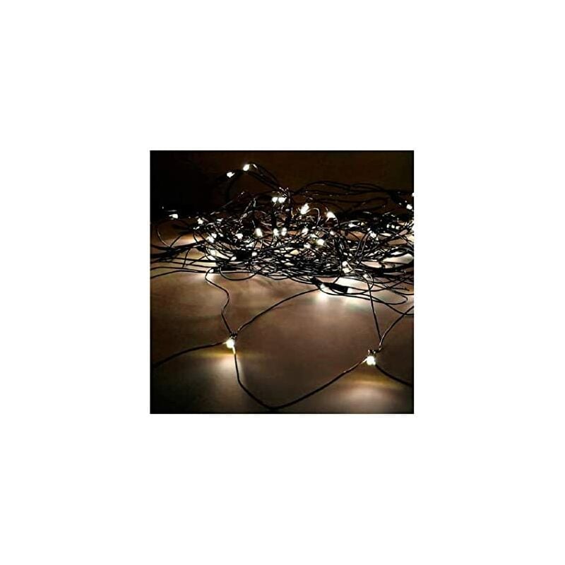 foto del prodotto tenda a rete easy connect 2x1,5m 90 led white warm 30v indoor outdoor edm total 1,62w