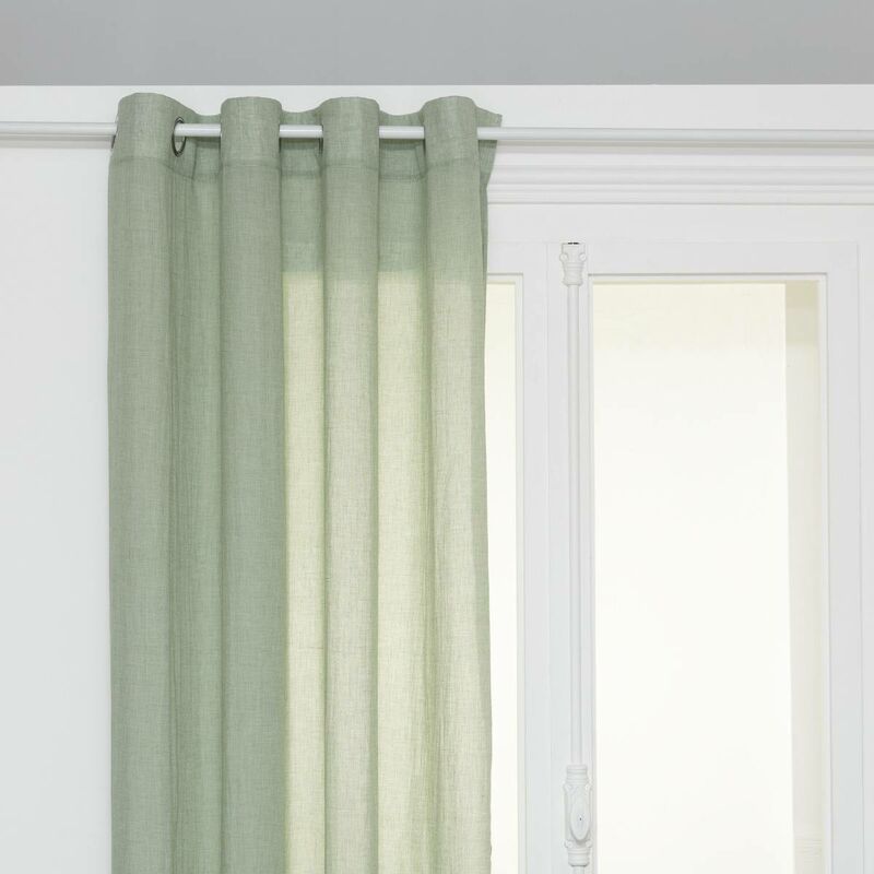 foto del prodotto tenda a rete paxta 135x240cm verde celeste atmosphera cr ateur d int rieur