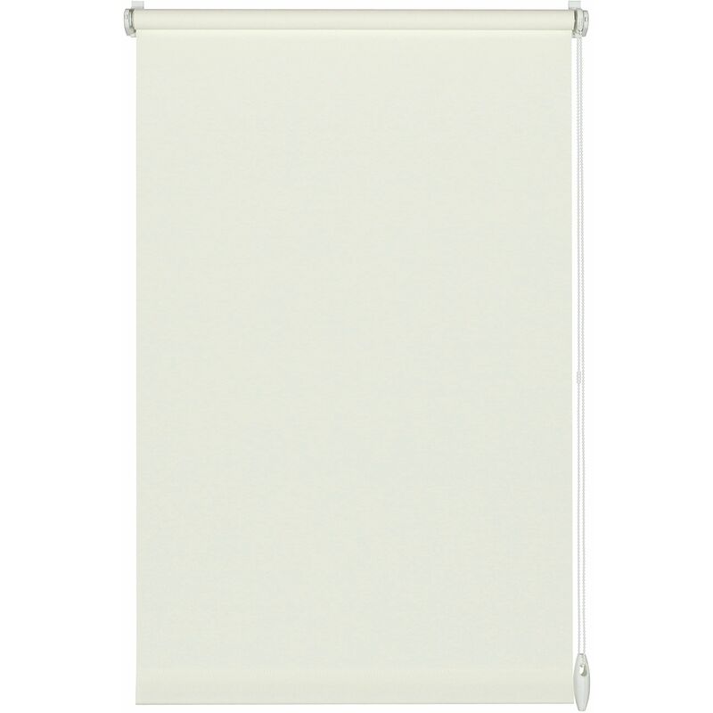 foto del prodotto tenda a rullo con morsetto di fissaggio o adesiva, per luce diurna, opaca, kit di montaggio incluso, easyfix tenda a rullo avvolgibile, bianco, 75 x