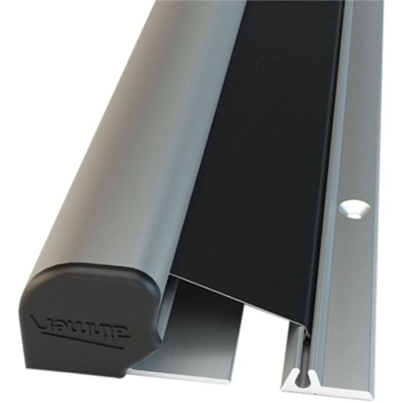 foto del prodotto tenda a rullo con serratura a dito nr 26 anti-w l.1925 mm uso esterno alluminio anodizzato colore argento athmer