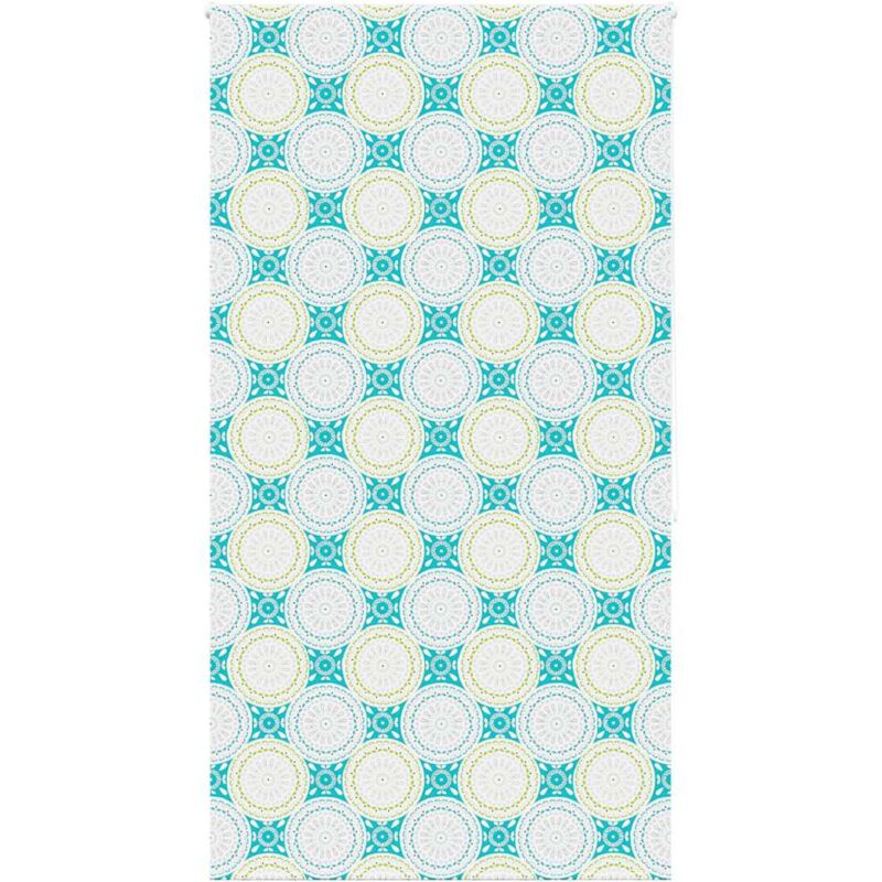 foto del prodotto tenda a rullo doccia 130x240 cm larghezza tessuto 126 cm vidaxl