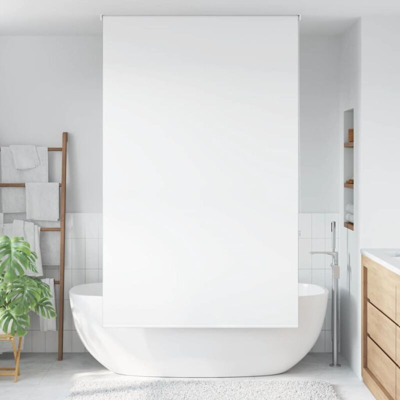 foto del prodotto tenda a rullo doccia 130x240 cm larghezza tessuto 126 cm vidaxl