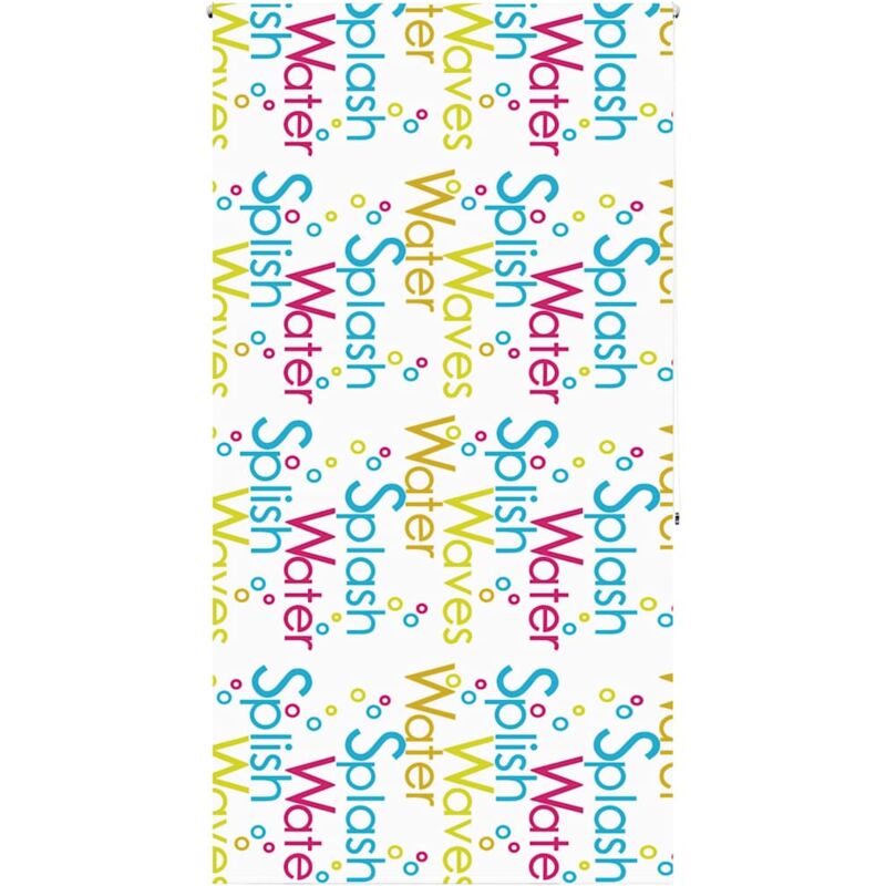 foto del prodotto tenda a rullo doccia 140x240 cm larghezza tessuto 136 cm vidaxl