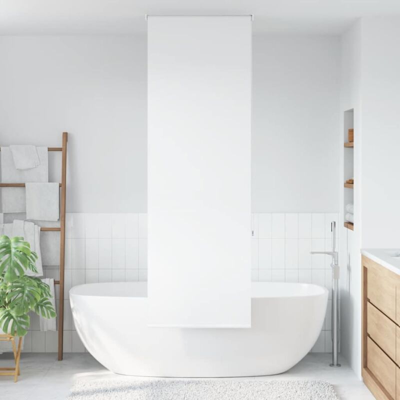 foto del prodotto tenda a rullo doccia 80x240 cm larghezza tessuto 76 cm vidaxl