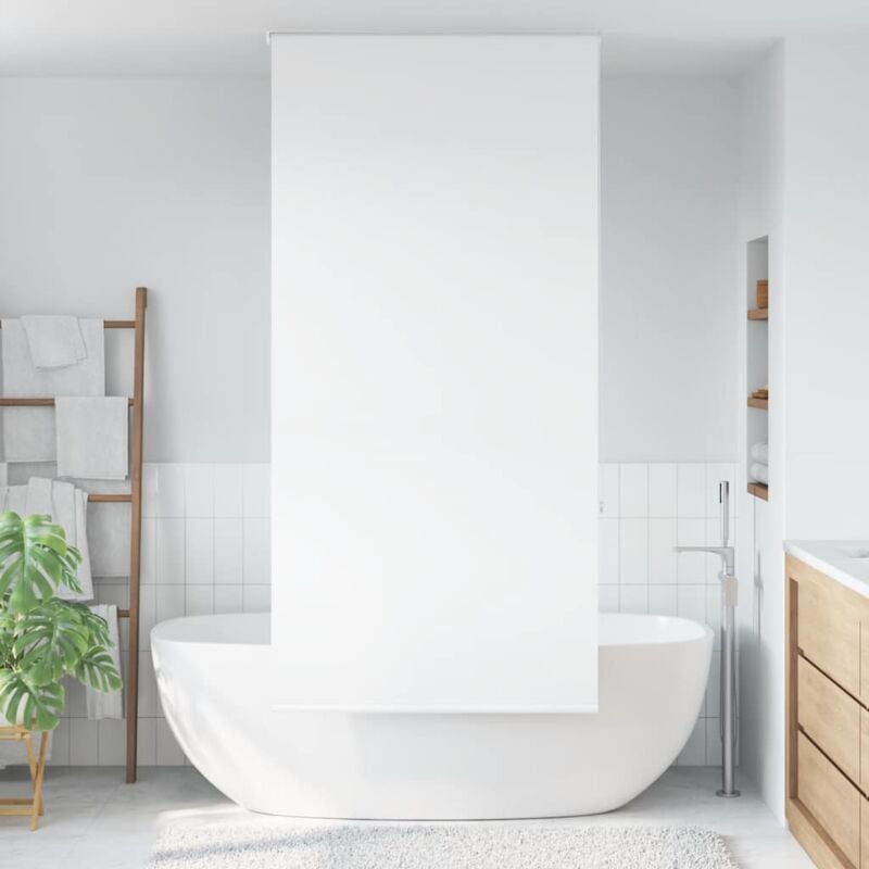 foto del prodotto tenda a rullo doccia 90x240 cm larghezza tessuto 86 cm vidaxl