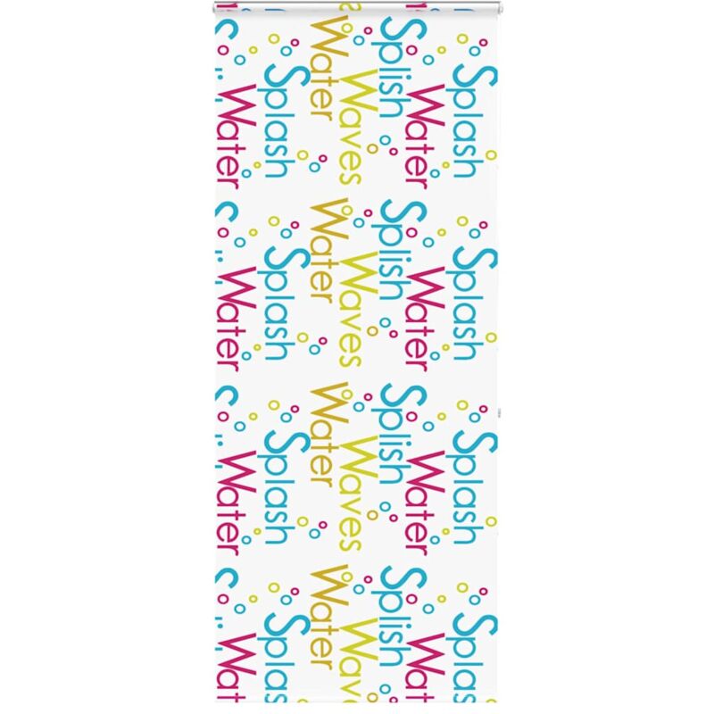 foto del prodotto tenda a rullo doccia cassonetto 110x240 cm larghezza tessuto vidaxl