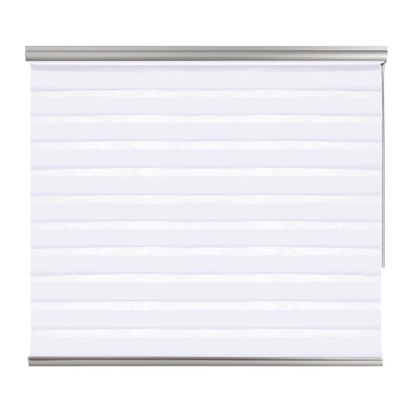 foto del prodotto tenda a rullo doppia platinum bianco, 100x250 cm
